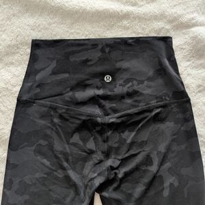Lululemon Align Pant Black Camo